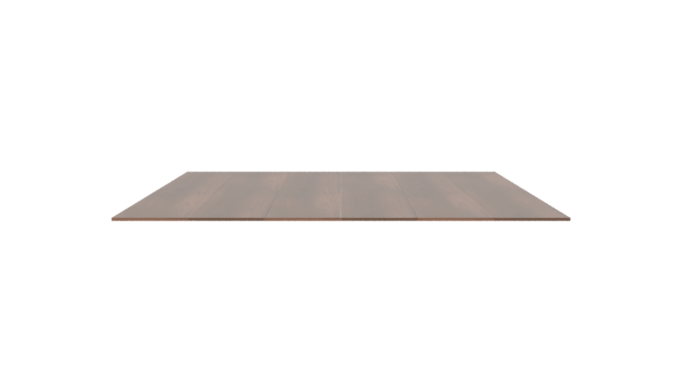 Elegant Wooden Table 3D Model - Professional 3D Model Render 2