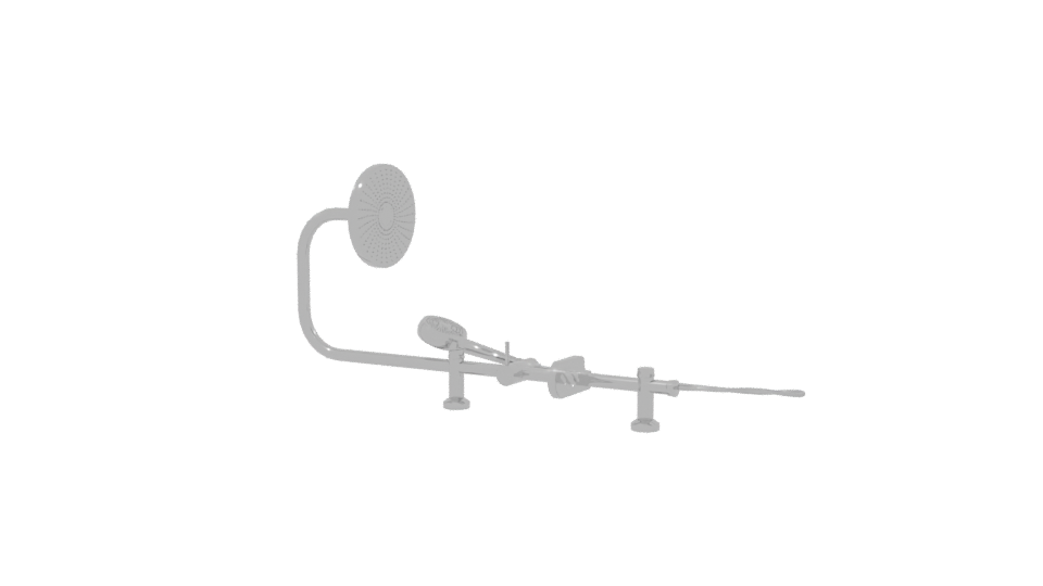 Stylish Modern Shower Kit 3D - Professional 3D Model Render 9