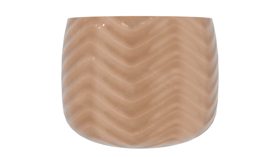 Stylish Decorative Planter Model - Professional 3D Model Render 7