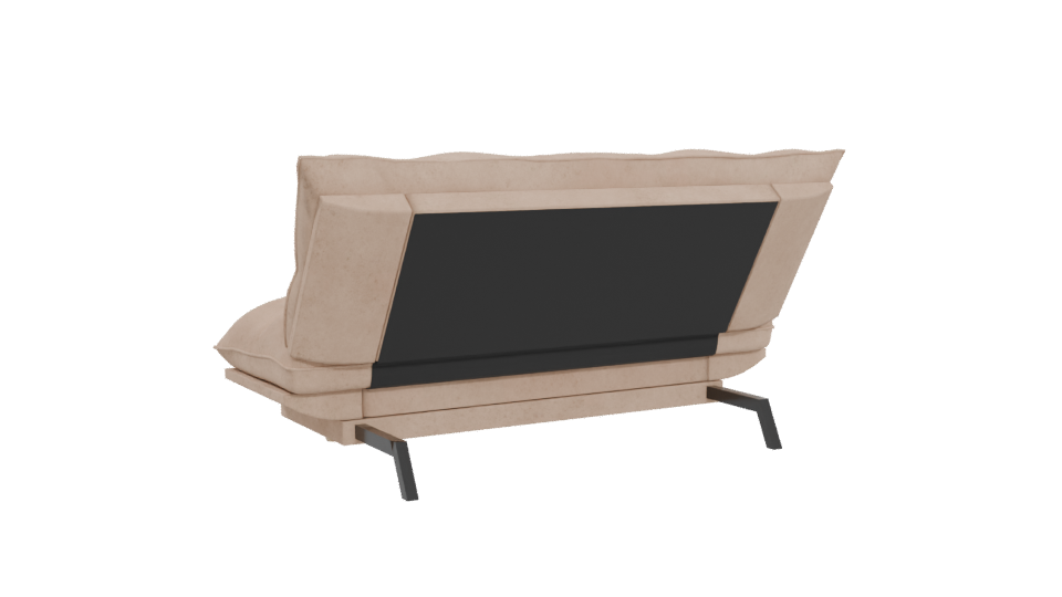 Stylish Minimalist Sofa Model - Professional 3D Model Render 4