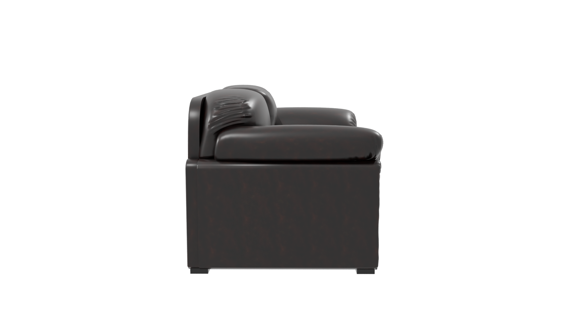 Luxurious Leather Sofa 3D Model - Professional 3D Model Render 8