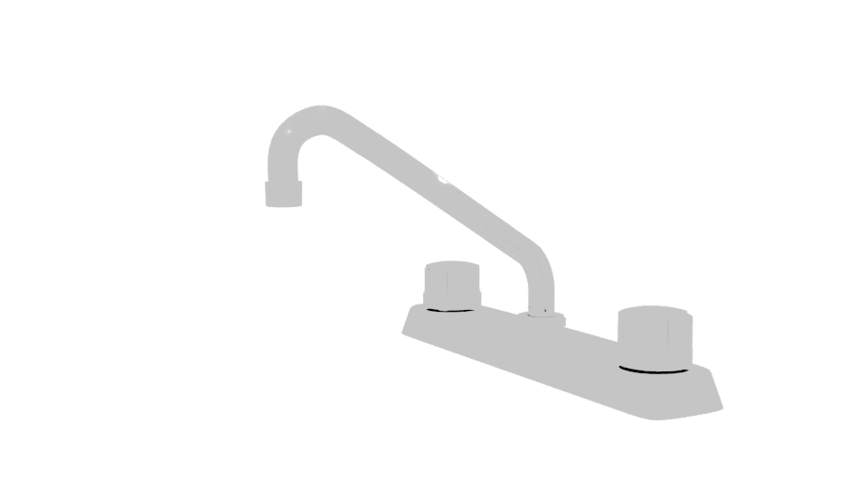 Stylish Bathroom Faucet 3D Model - Professional 3D Model Render 13