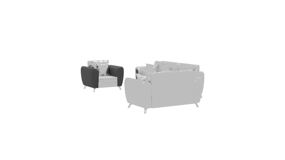 Contemporary Sofa Set 3D Model - Professional 3D Model Render 13