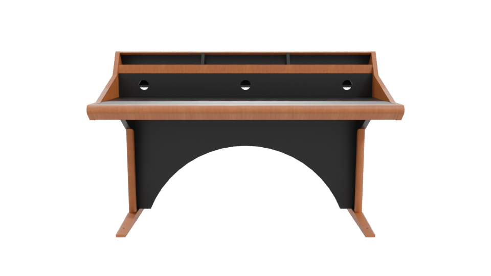 Stylish Office Desk 3D Model - Professional 3D Model Render 11