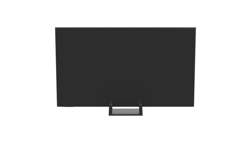 Sleek Modern Television 3D Model - Professional 3D Model Render 5