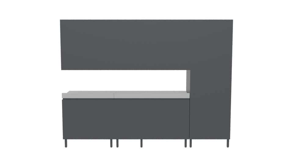 Contemporary Modular Kitchen Cabinet 3D - Professional 3D Model Render 5