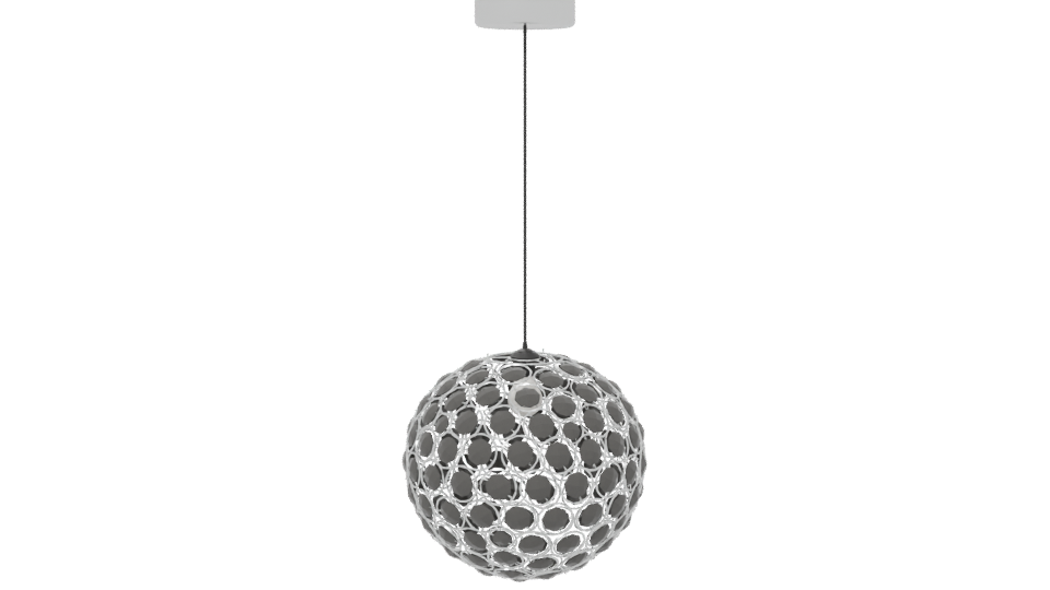 Modern Pendant Lamp 3D Model - Professional 3D Model Render 6