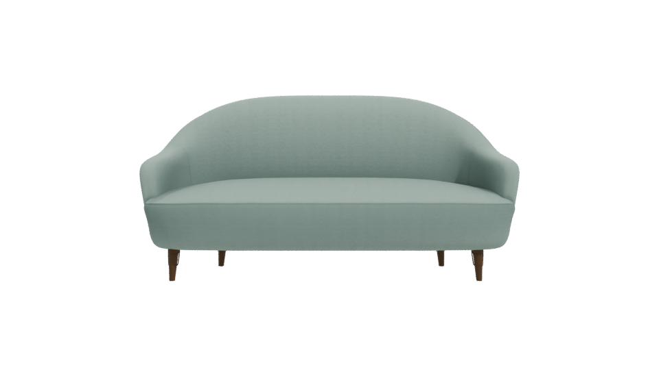 Stylish Modern Fabric Sofa 3D Model - Professional 3D Model Render 11