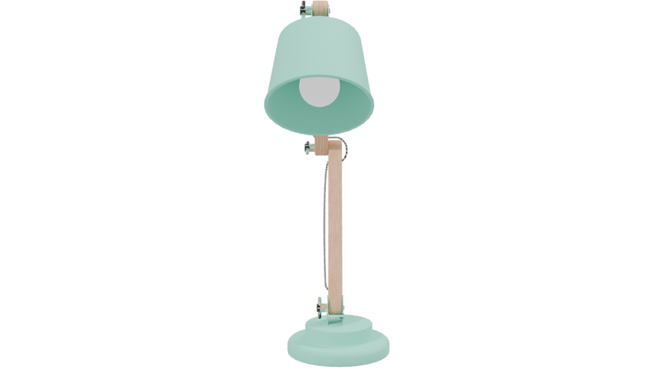 Stylish Desk Lamp 3D Model - Professional 3D Model Render 2