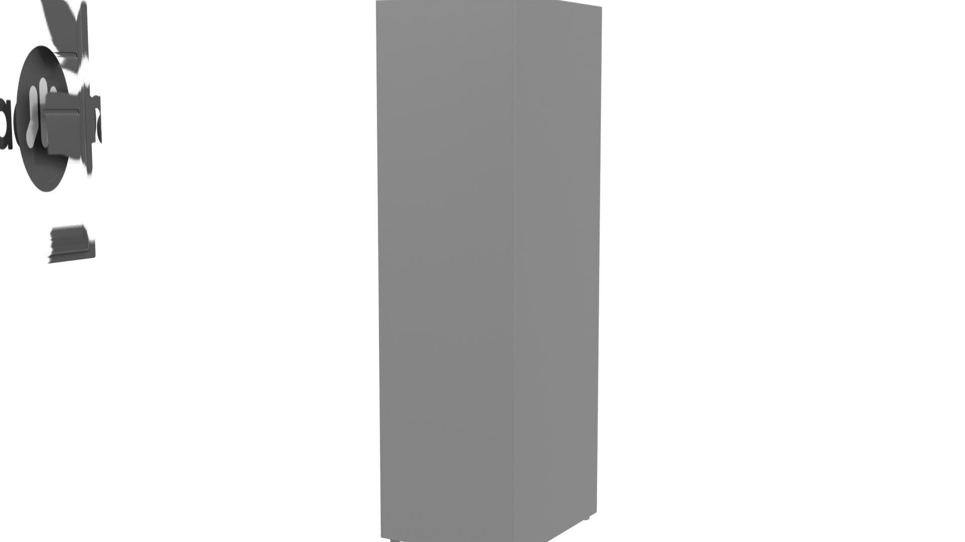 Mademsa Refrigerator 3D Model - Professional 3D Model Render 3