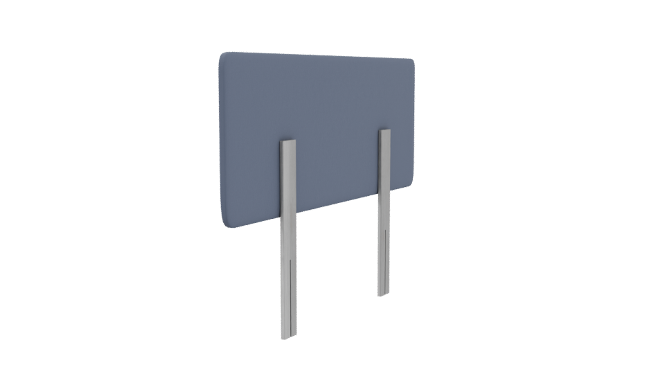 Stylish Fabric Bed Headboard 3D - Professional 3D Model Render 3