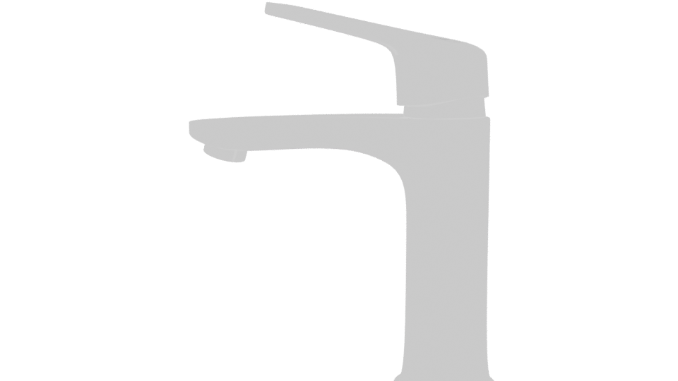 Sleek Modern Faucet Model 3D - Professional 3D Model Render 6