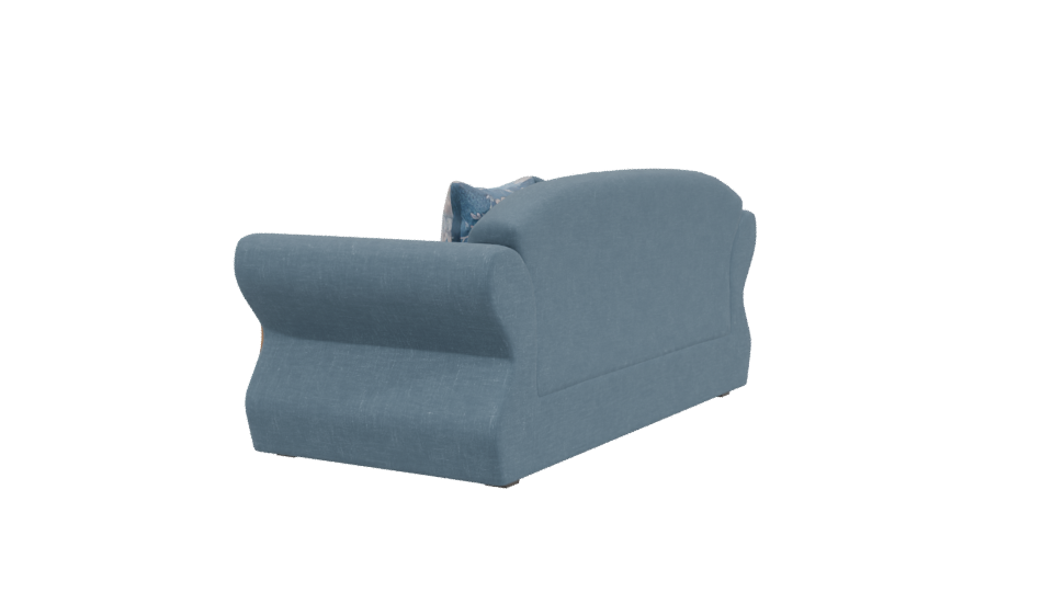 Elegant Modern Sofa 3D Model - Professional 3D Model Render 3