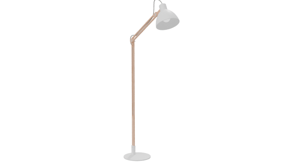 Modern Adjustable Floor Lamp 3D - Professional 3D Model Render 7