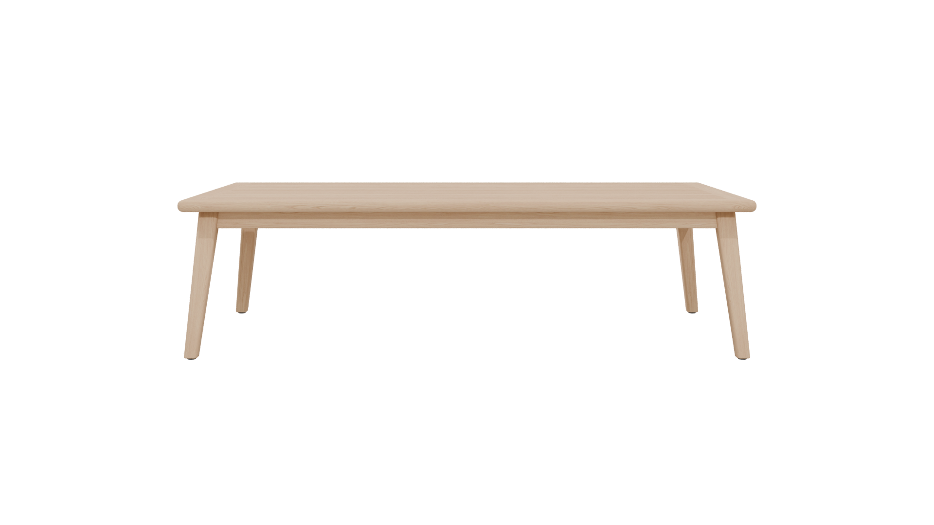 Sleek Modern Wooden Dining Table 3D Model - Professional 3D Model Render 17