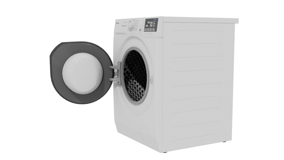 Stylish Household Dryer Model 3D - Professional 3D Model Render 13