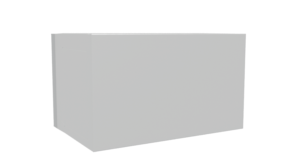 Sleek Modern Microwave Oven 3D Model - Professional 3D Model Render 4