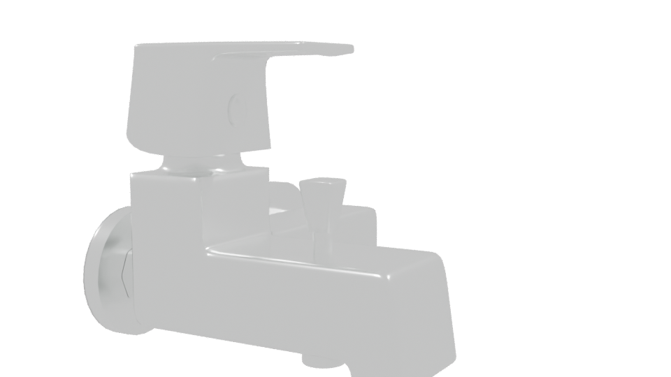 Modern Shower Tub Faucet 3D - Professional 3D Model Render 9