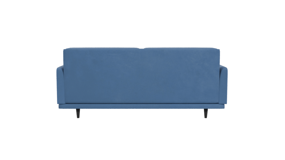 Modern Blue Sofa 3D Model - Professional 3D Model Render 5