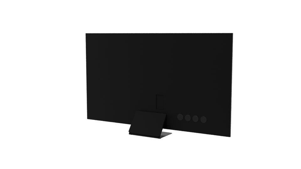 Sleek Minimalist TV Model 3D - Professional 3D Model Render 6