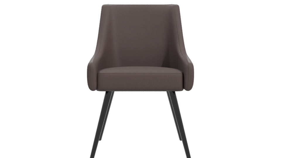 Contemporary Fabric Accent Chair 3D Model - Professional 3D Model Render 11