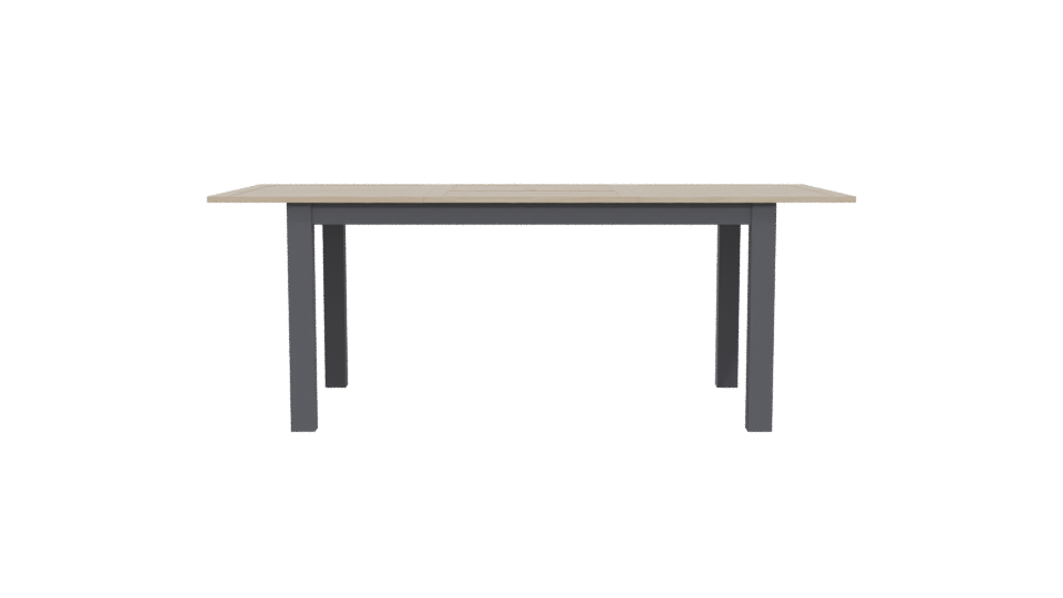 Minimalist Wooden Dining Table 3D - Professional 3D Model Render 5