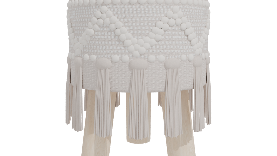 Stylish Macrame Plant Holder 3D - Professional 3D Model Render 11