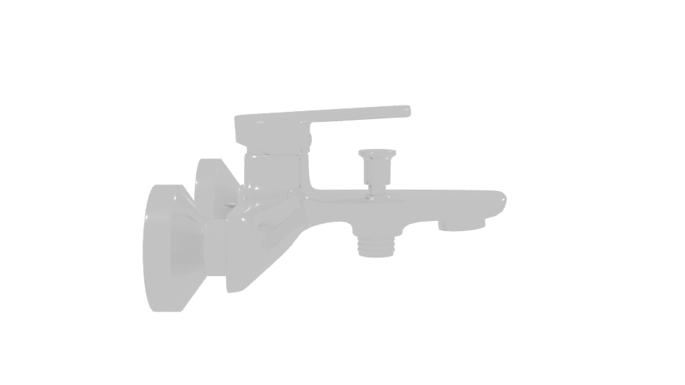 Stylish Modern Faucet 3D Model - Professional 3D Model Render 8