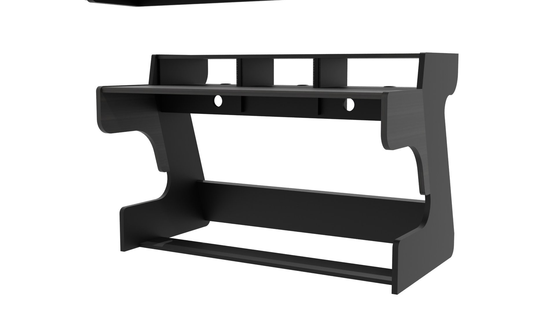 Stylish Modern Office Desk 3D Model - Professional 3D Model Render 12