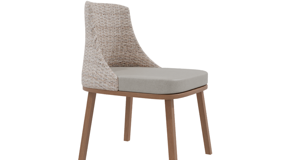 Contemporary Lounge Chair Model - Professional 3D Model Render 9