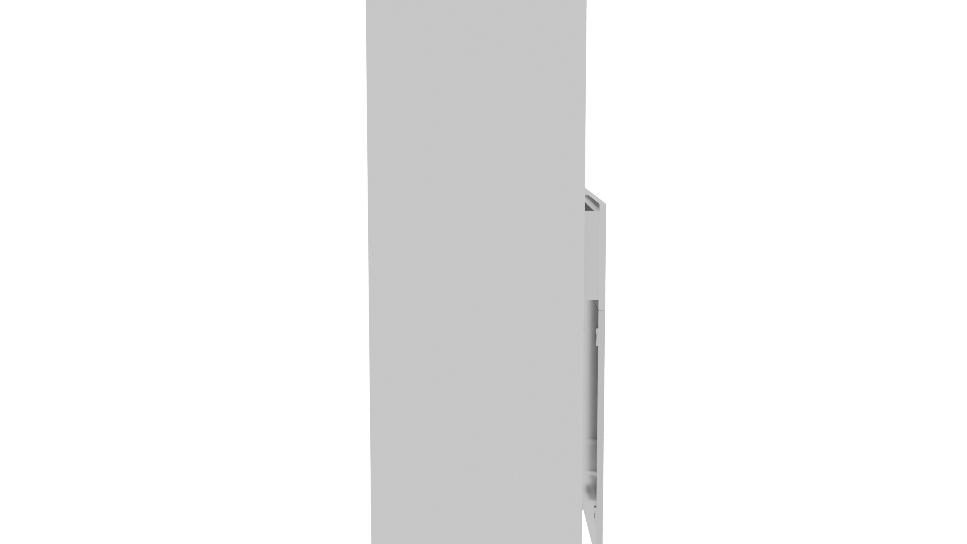 Minimalist Storage Cabinet 3D Model - Professional 3D Model Render 23