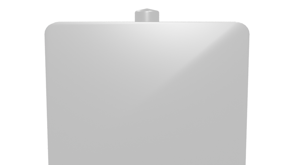 Stylish Minimalist Wall Hook Model - Professional 3D Model Render 5