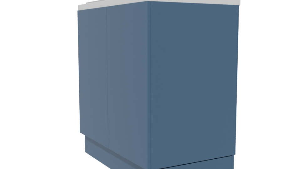 Stylish Modern Kitchen Cabinet 3D - Professional 3D Model Render 13