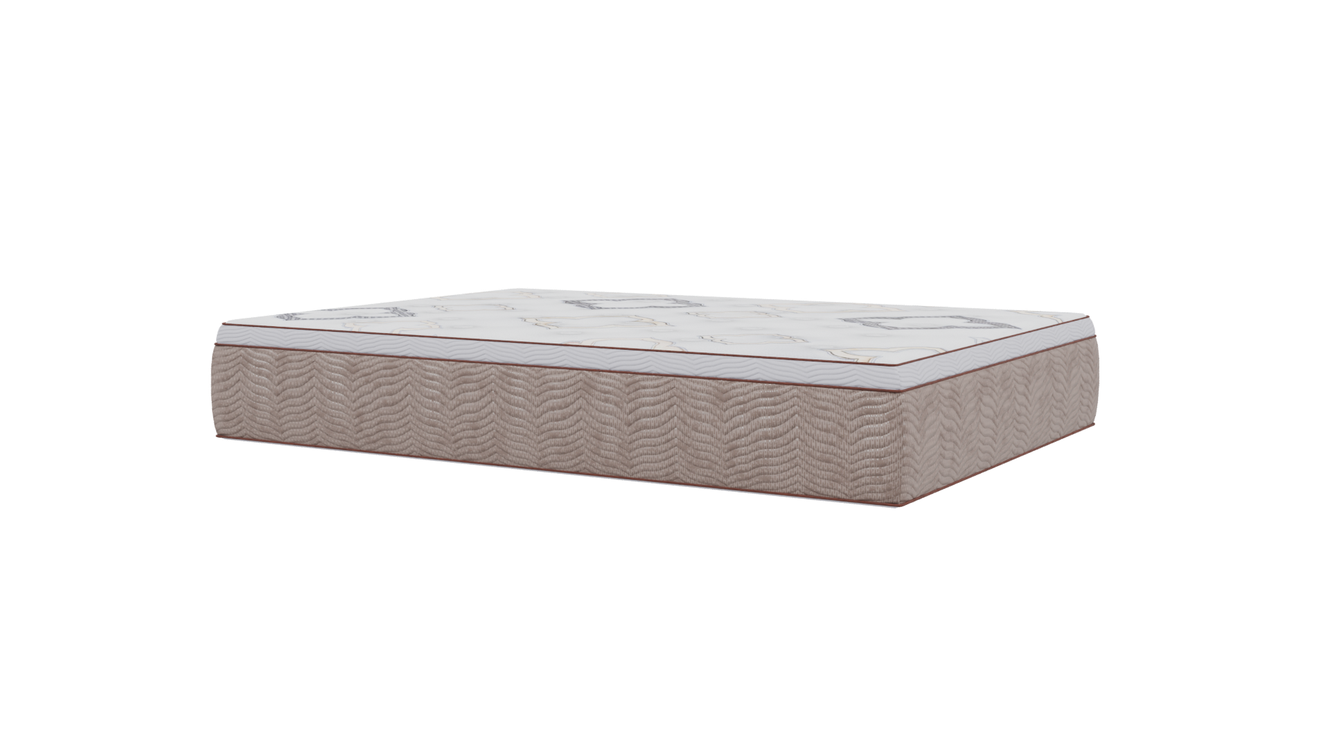 Luxurious Memory Foam Mattress 3D Model - Professional 3D Model Render 3