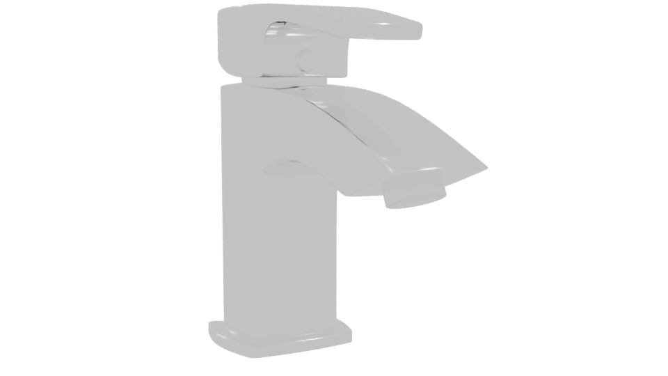 Sleek Modern Wall-Mounted Fixture - Professional 3D Model Render 10