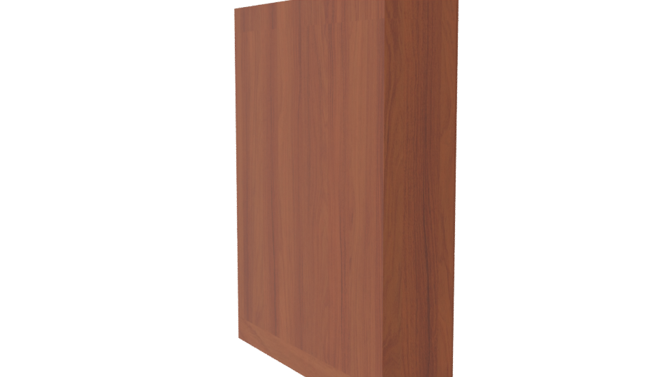 Stylish Wooden Wardrobe 3D Model - Professional 3D Model Render 7