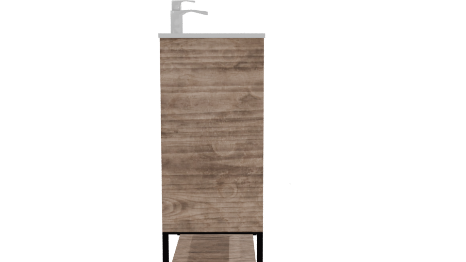 Stylish Bathroom Vanity 3D Model - Professional 3D Model Render 8