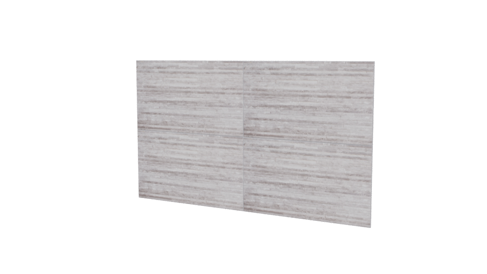 Stylish Light Wood Panel Model - Professional 3D Model Render 12