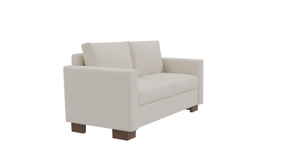 Contemporary Minimalist Sofa 3D Model - Professional 3D Model Render 9