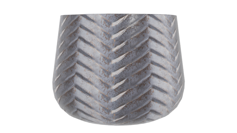 Textured Ceramic Decorative Bowl 3D - Professional 3D Model Render 4