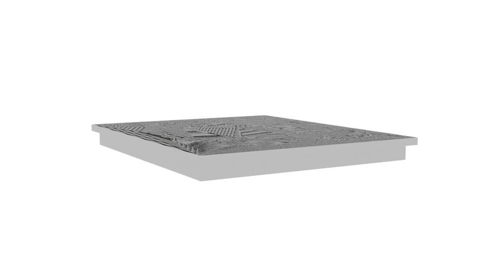 Sleek Induction Cooktop 3D Model - Professional 3D Model Render 13