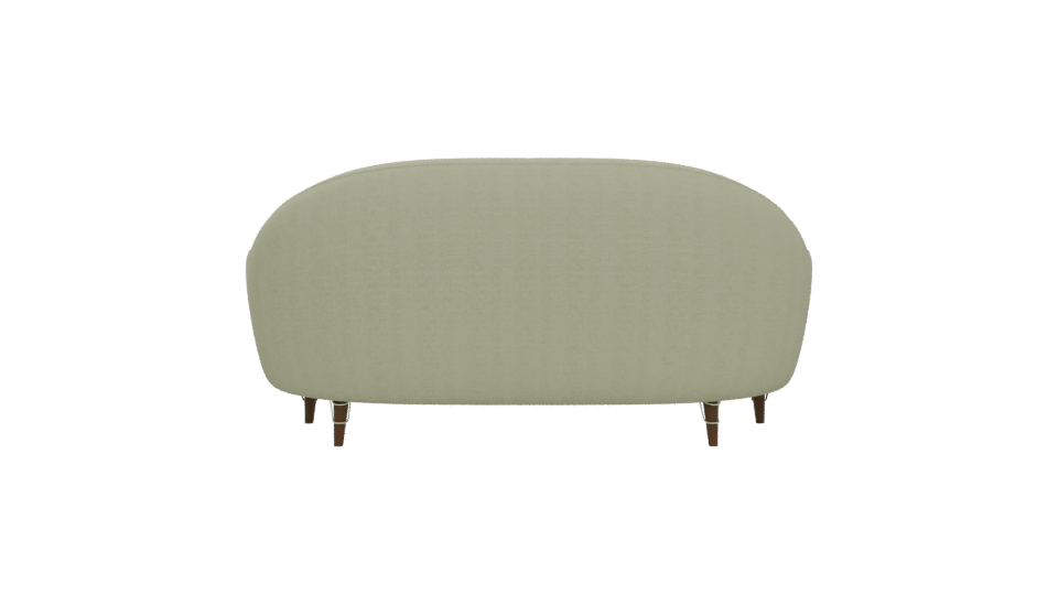 Stylish Green Fabric Sofa Model - Professional 3D Model Render 5