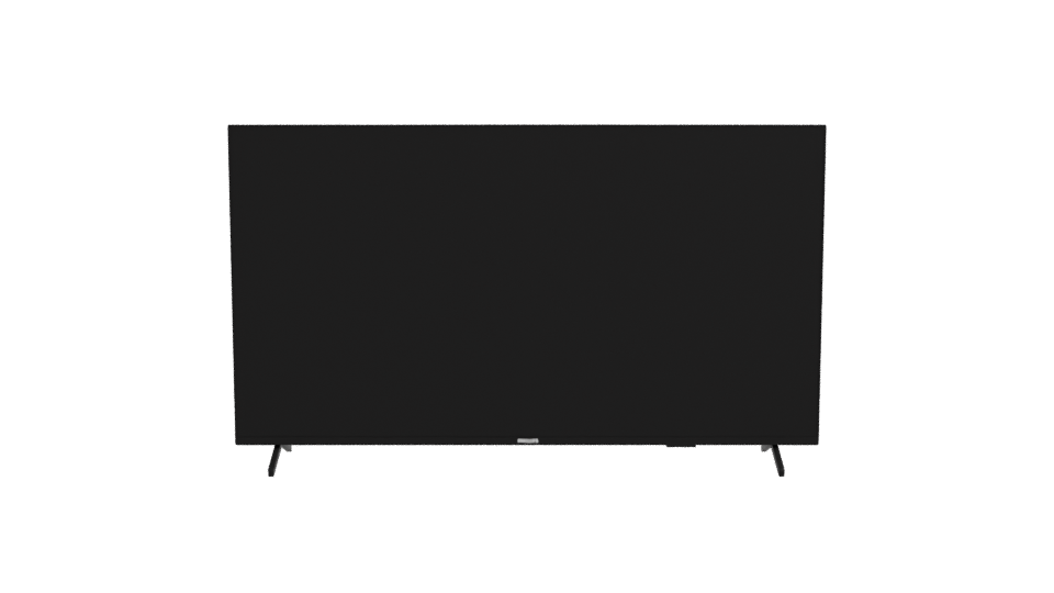 Philips 55” UHD 4K TV Model - Professional 3D Model Render 11