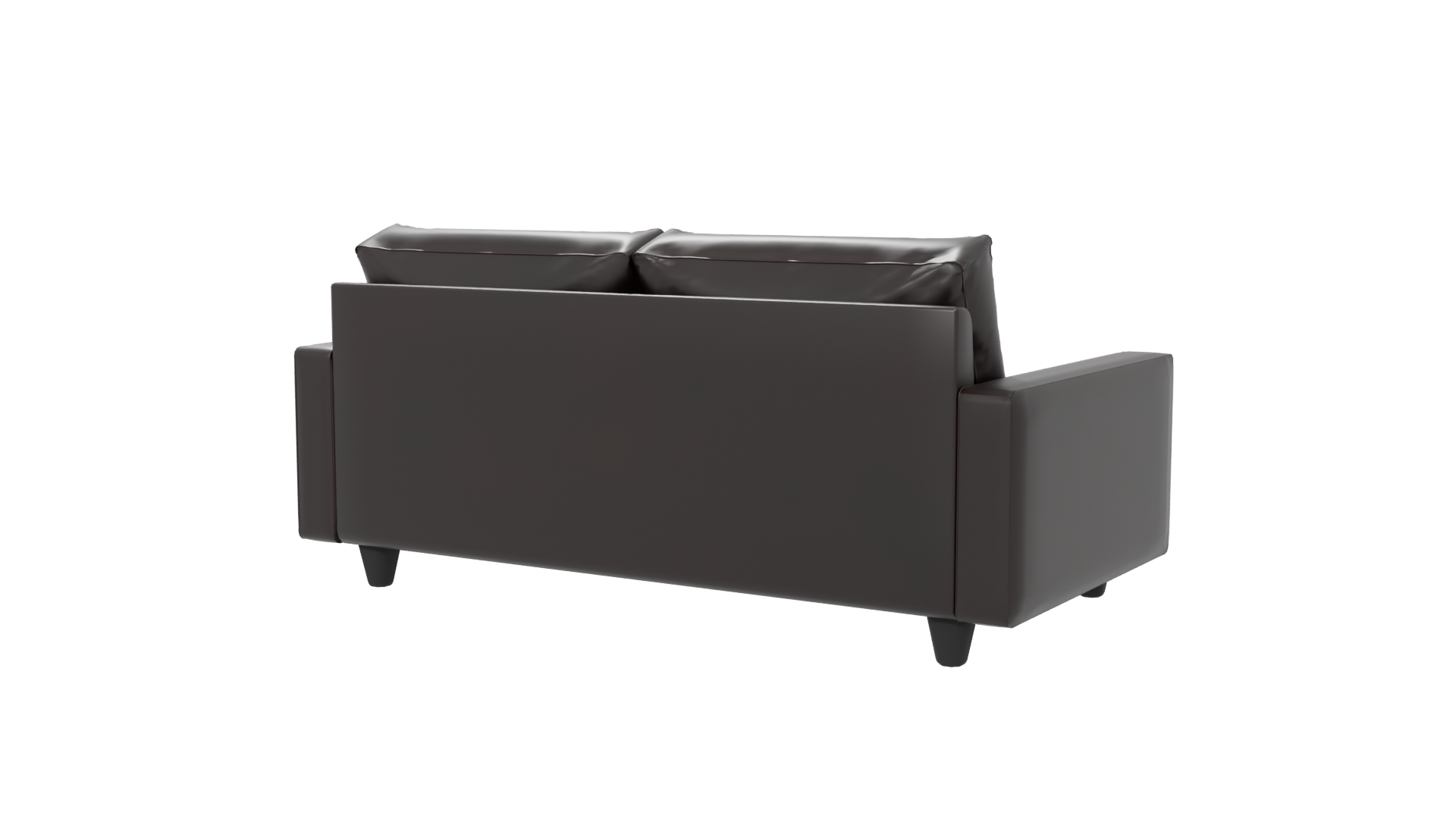 Modern Leather Sofa 3D Model - Professional 3D Model Render 6