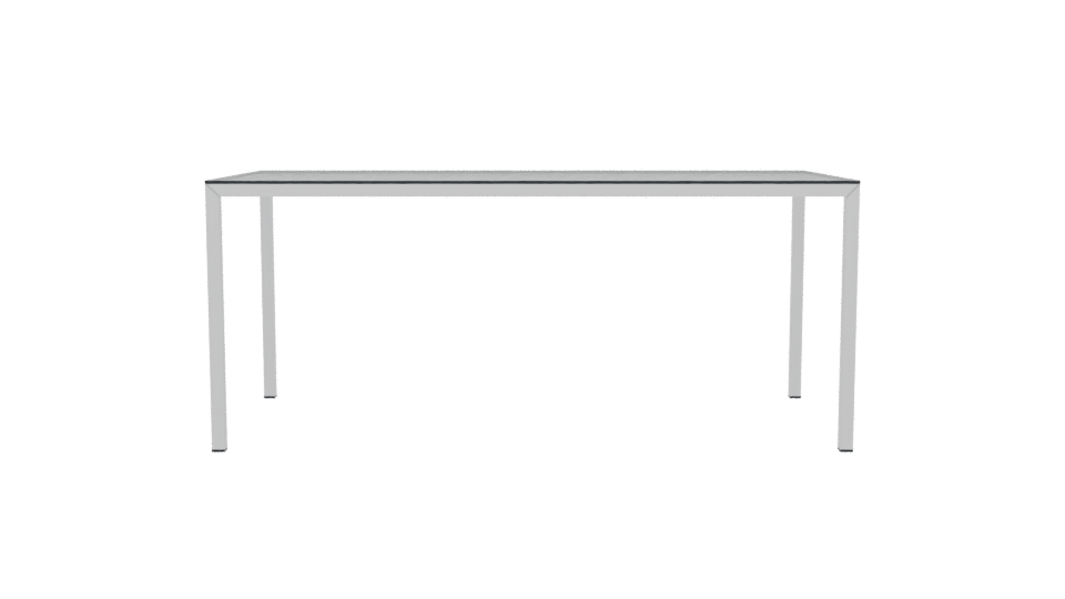 Modern Glass Dining Table 3D - Professional 3D Model Render 5