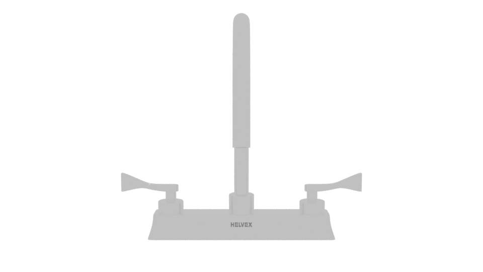 Stylish Kitchen Faucet Model - Professional 3D Model Render 11