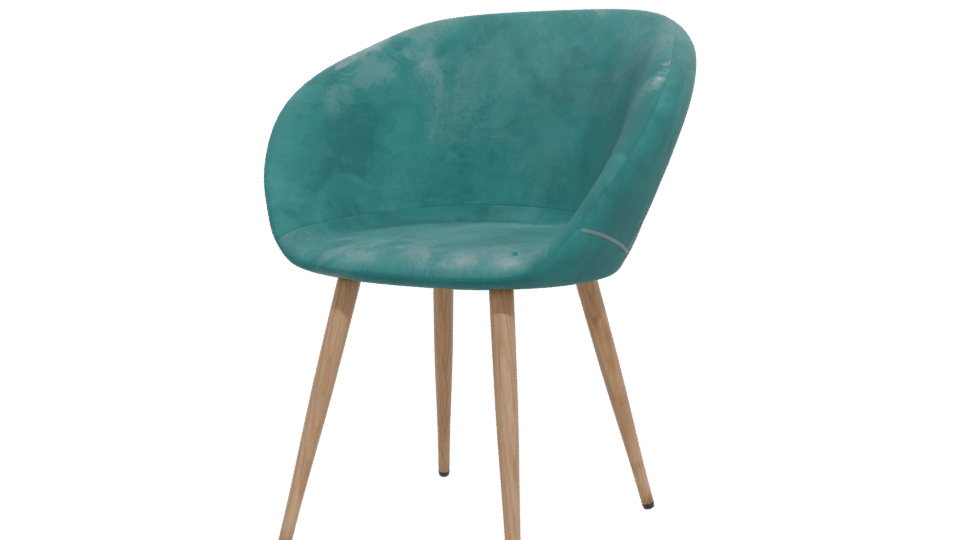 Sitial Astron Light Petroleum Chair 3D - Professional 3D Model Render 12