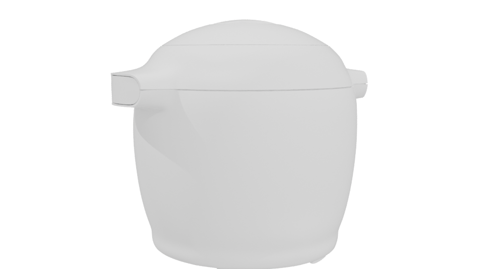 Stylish Multi-Cooker 3D Model - Professional 3D Model Render 4