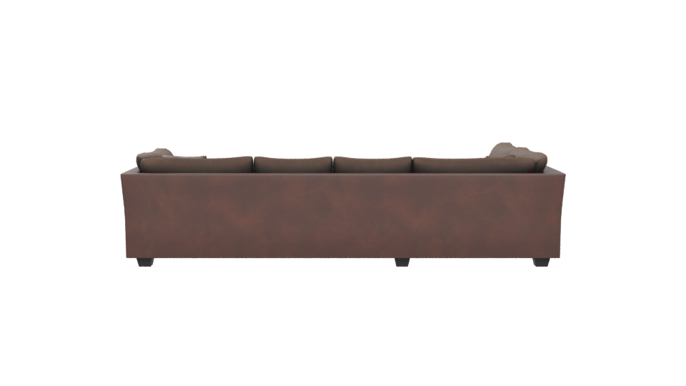 Stylish Modern Sectional Sofa 3D Model - Professional 3D Model Render 5