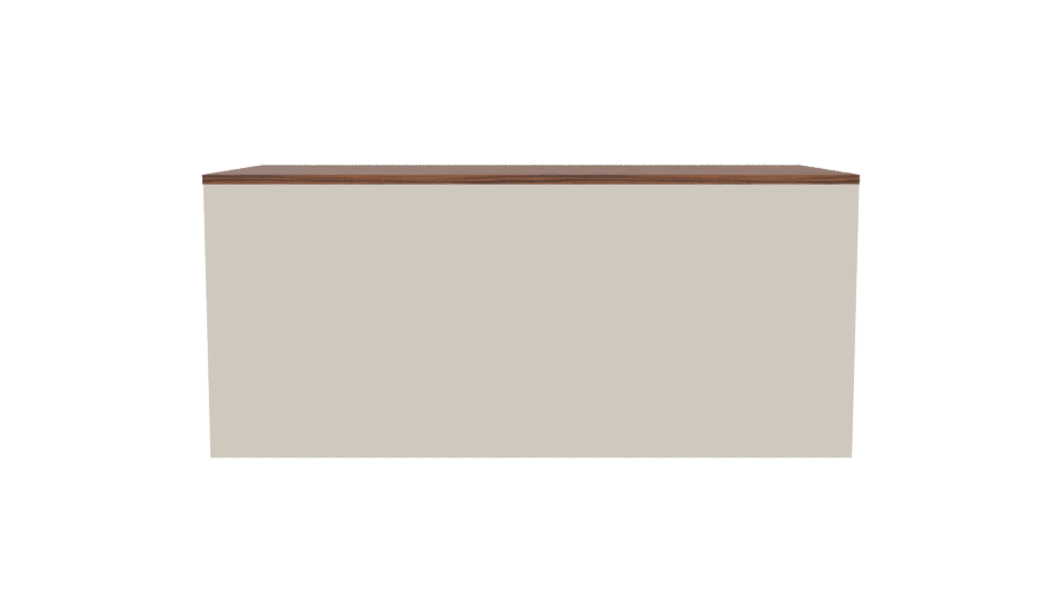 Stylish Minimalist Wooden Table 3D Model - Professional 3D Model Render 5